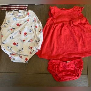 Carters 6m girls set